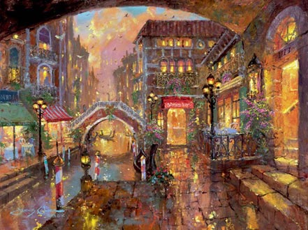 Venice Evening, by James Coleman – Village Gallery