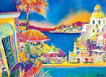 Above Aegean, by Jennifer Markes – Village Gallery