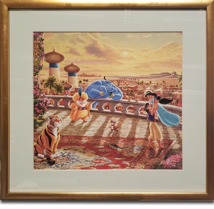 Aladdin - Framed Accent Print – Village Gallery