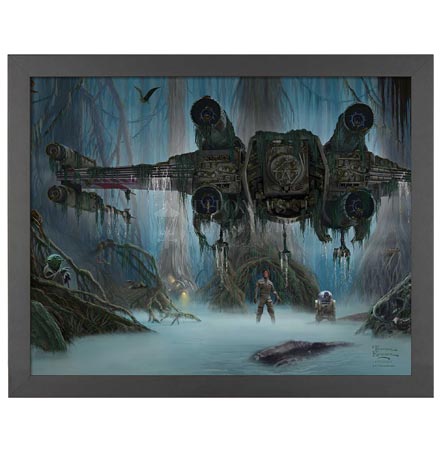 Do. Or do not. There is no try. - 11" x 14" Art Print, by Thomas Kinkade Studios