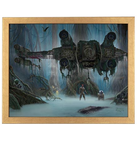 Do. Or do not. There is no try. - 11" x 14" Art Print, by Thomas Kinkade Studios