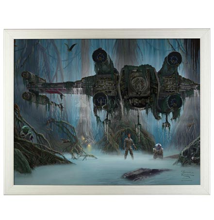 Do. Or do not. There is no try. - 11" x 14" Art Print, by Thomas Kinkade Studios