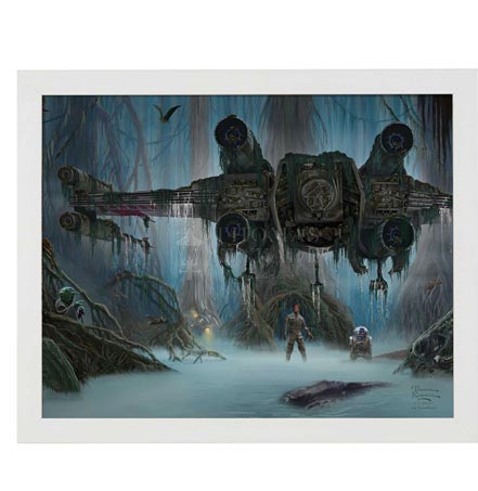 Do. Or do not. There is no try. - 11" x 14" Art Print, by Thomas Kinkade Studios