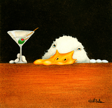 Bar Bill - Metal Art Print, by Will Bullas