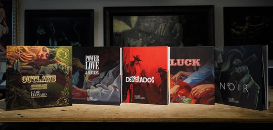 Art Book-Outlaws, Musicians &amp; Druken Poets, by Gabe Leonard