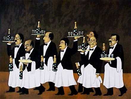 guy buffet flower bottle brigade