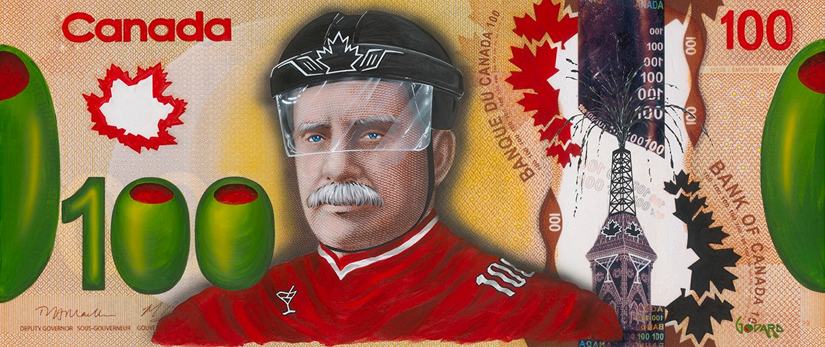 Godard $100 Bill Canadian Canada On Ice