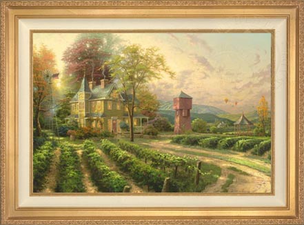 Abundant Harvest, by Thomas Kinkade