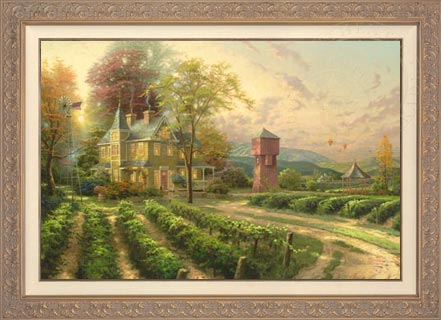Abundant Harvest, by Thomas Kinkade