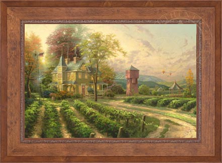 Abundant Harvest, by Thomas Kinkade