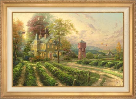 Abundant Harvest, by Thomas Kinkade