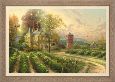 Abundant Harvest, by Thomas Kinkade
