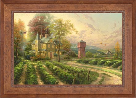Abundant Harvest, by Thomas Kinkade