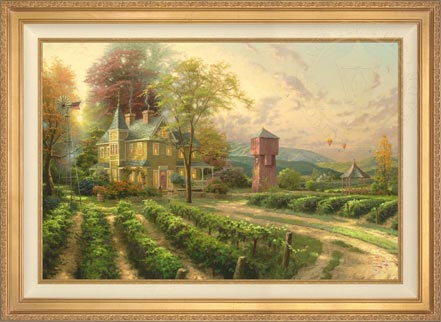 Abundant Harvest, by Thomas Kinkade