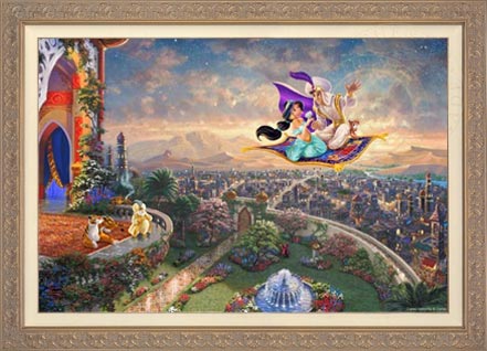 Aladdin, by Thomas Kinkade Studios