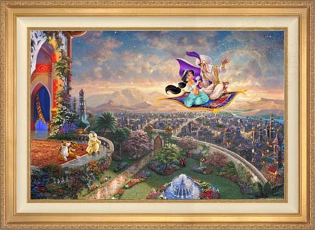 Aladdin, by Thomas Kinkade Studios