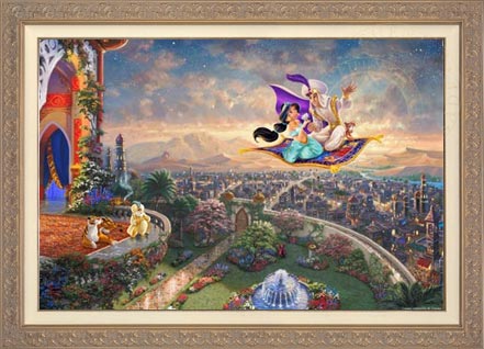 Aladdin, by Thomas Kinkade Studios