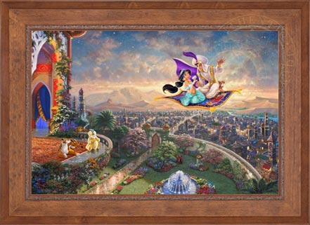 Aladdin, by Thomas Kinkade Studios