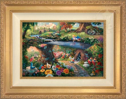 Alice in Wonderland - Limited Edition Art, by Thomas Kinkade Studios