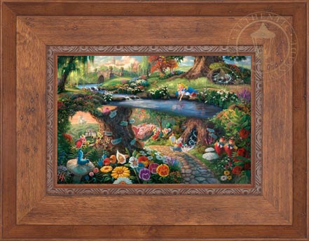Alice in Wonderland - Limited Edition Art, by Thomas Kinkade Studios