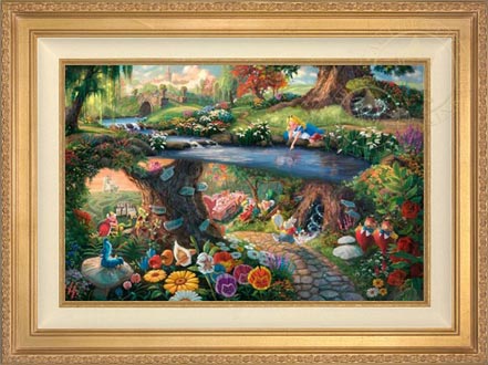 Alice in Wonderland - Limited Edition Art, by Thomas Kinkade Studios