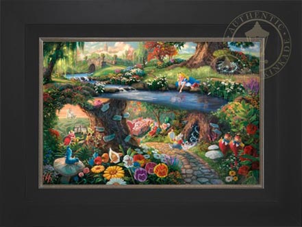Alice in Wonderland - Limited Edition Art, by Thomas Kinkade Studios