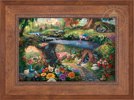 Alice in Wonderland - Limited Edition Art, by Thomas Kinkade Studios