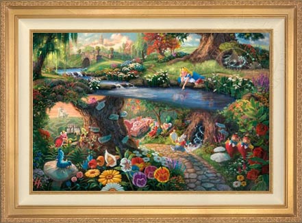 Alice in Wonderland - Limited Edition Art, by Thomas Kinkade Studios