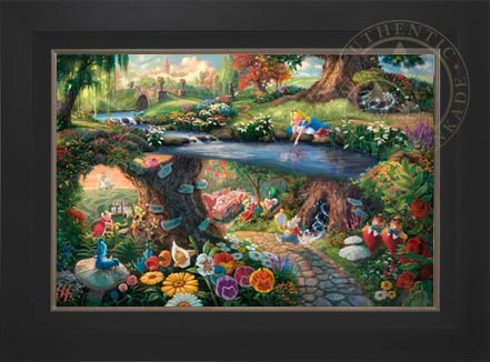 Alice in Wonderland - Limited Edition Art, by Thomas Kinkade Studios