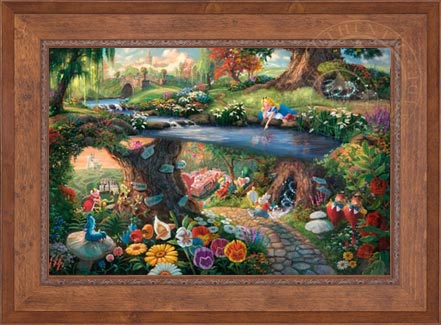 Alice in Wonderland - Limited Edition Art, by Thomas Kinkade Studios