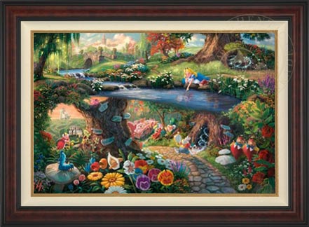 Alice in Wonderland - Limited Edition Art, by Thomas Kinkade Studios