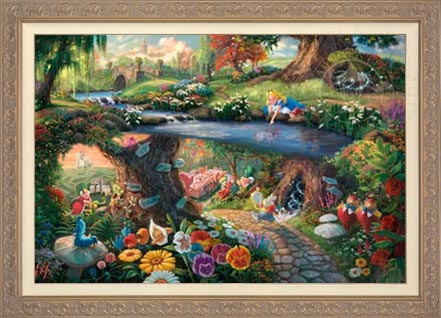 Alice in Wonderland - Limited Edition Art, by Thomas Kinkade Studios