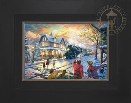 All Aboard for Christmas, by Thomas Kinkade