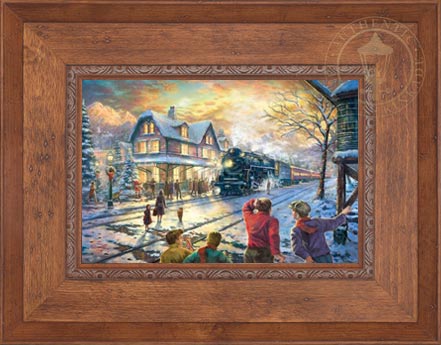 All Aboard for Christmas, by Thomas Kinkade