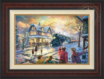 All Aboard for Christmas, by Thomas Kinkade