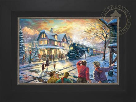 All Aboard for Christmas, by Thomas Kinkade