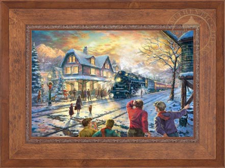 All Aboard for Christmas, by Thomas Kinkade
