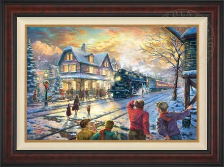 All Aboard for Christmas, by Thomas Kinkade