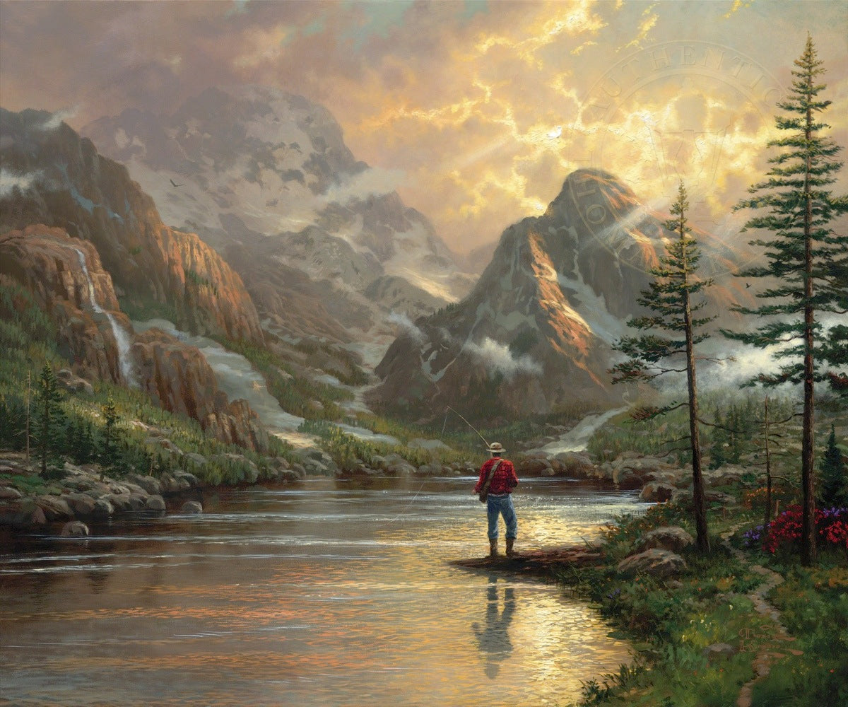 Almost Heaven, by Thomas Kinkade – Village Gallery