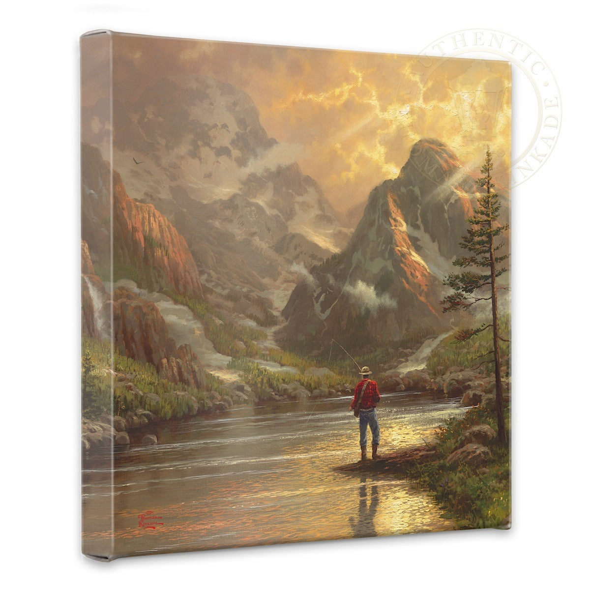 Almost Heaven - 14" x 14" Gallery Wrapped Canvas