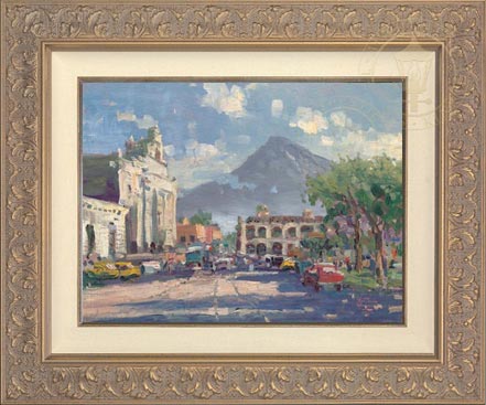 Antigua Sunset, Guatemala, by Thomas Kinkade