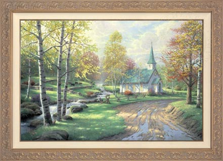 Aspen Chapel, The, by Thomas Kinkade