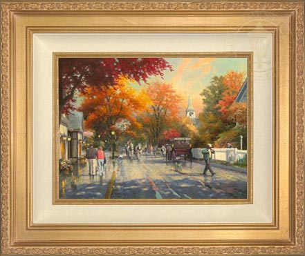 Autumn on Mackinac Island, by Thomas Kinkade
