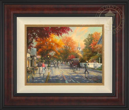 Autumn on Mackinac Island, by Thomas Kinkade