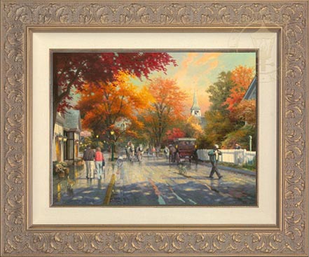 Autumn on Mackinac Island, by Thomas Kinkade