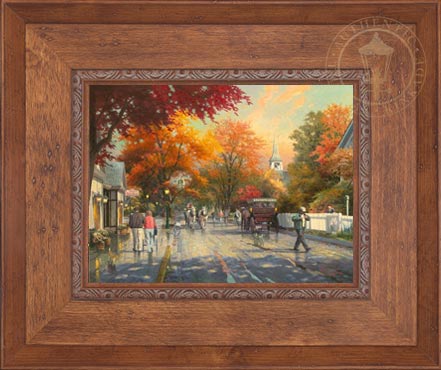 Autumn on Mackinac Island, by Thomas Kinkade