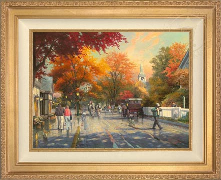 Autumn on Mackinac Island, by Thomas Kinkade