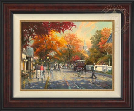 Autumn on Mackinac Island, by Thomas Kinkade
