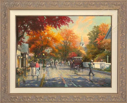 Autumn on Mackinac Island, by Thomas Kinkade