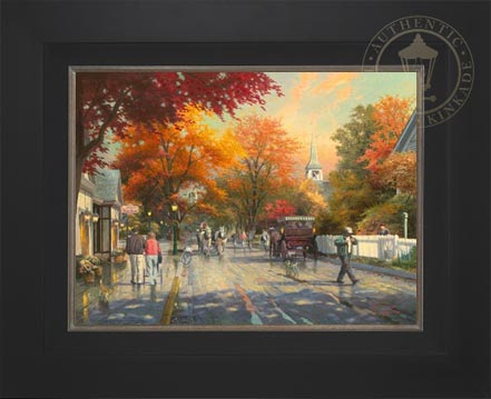 Autumn on Mackinac Island, by Thomas Kinkade